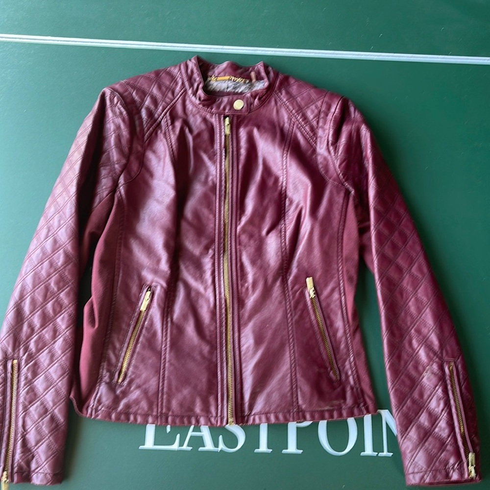 Leather jacket
